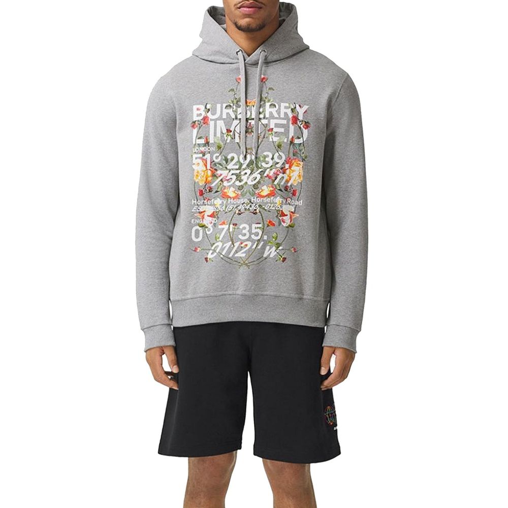 Baumwollpullover mit Logo