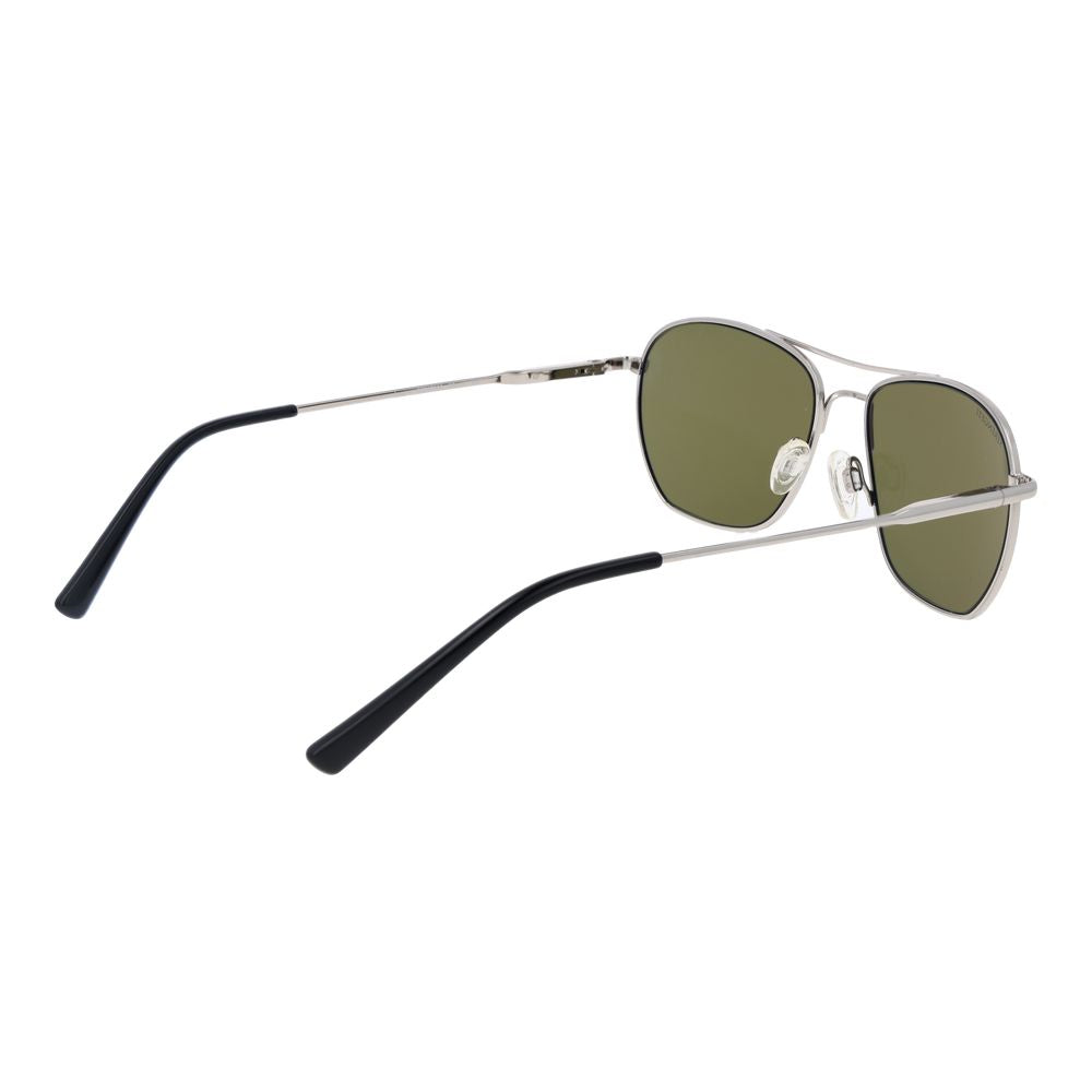 Silberne Unisex-Sonnenbrille