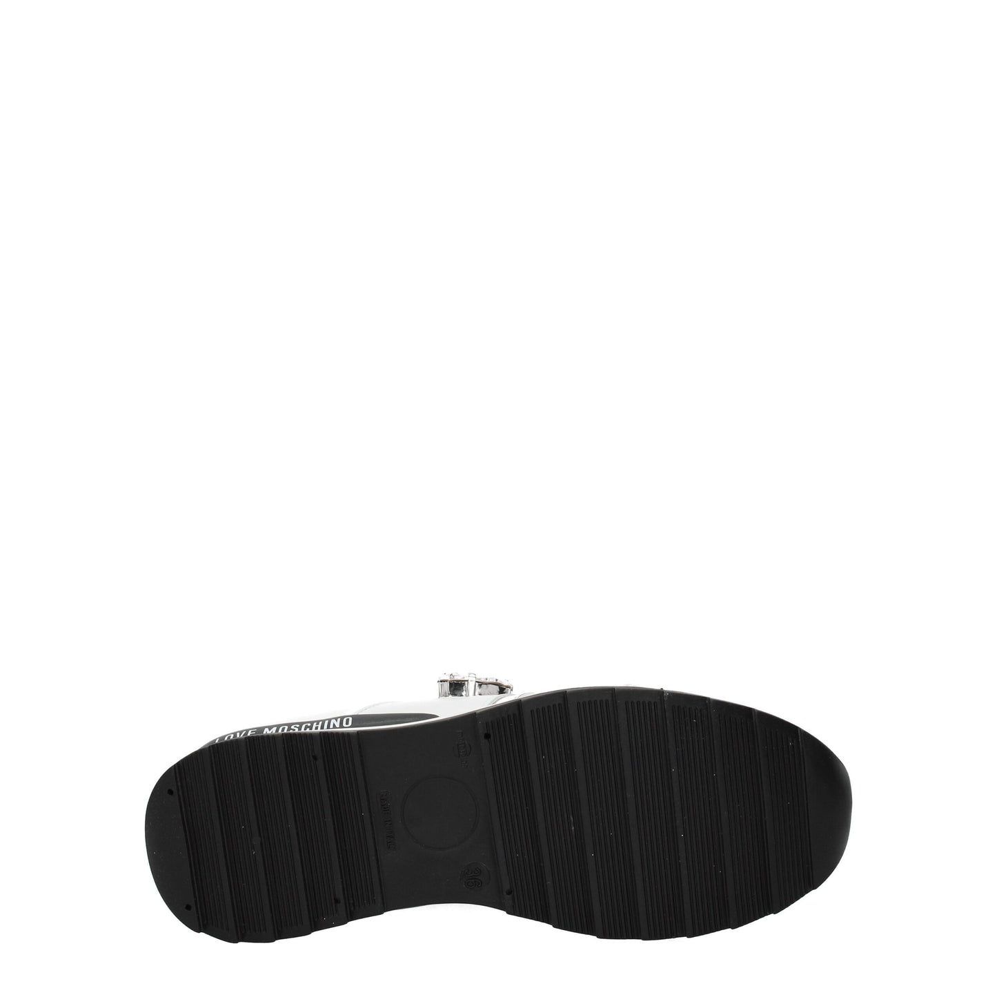 Weiße niedrige Sneakers aus Leder