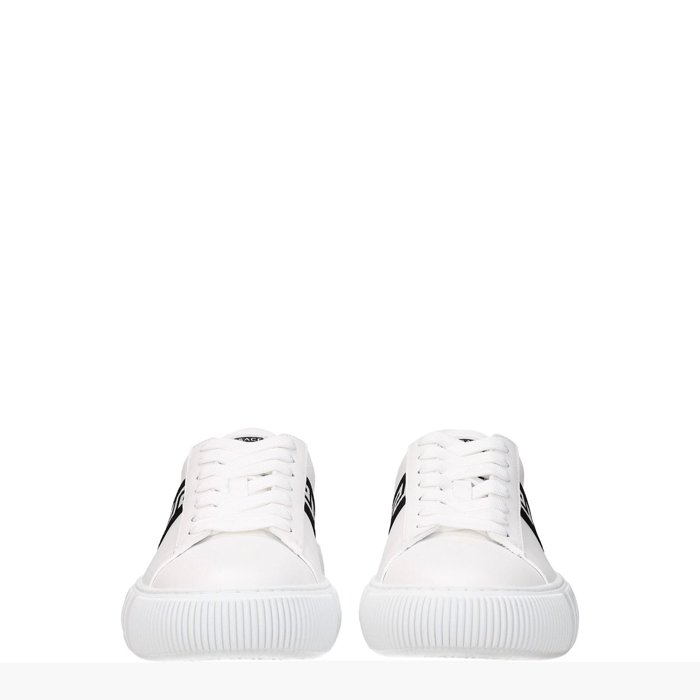 Weiße Ledersneaker