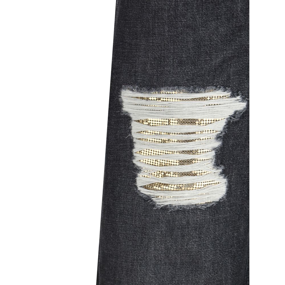 Jeans mit Cut-Out-Detail