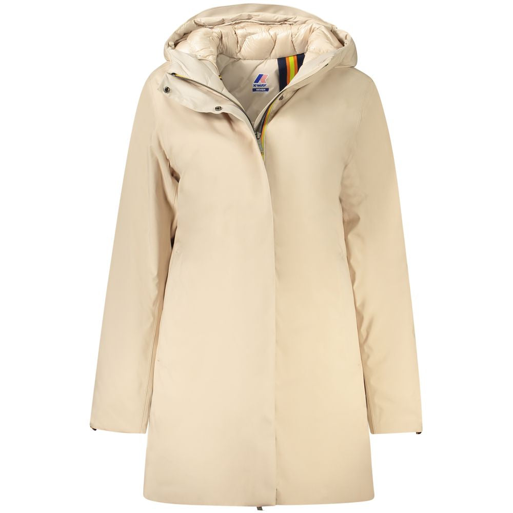 Beige Polyester Jacken & Mäntel