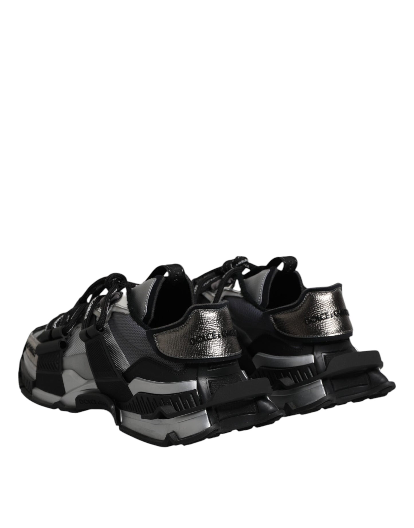 Mehrfarbige Space Sneakers mit Einsätzen