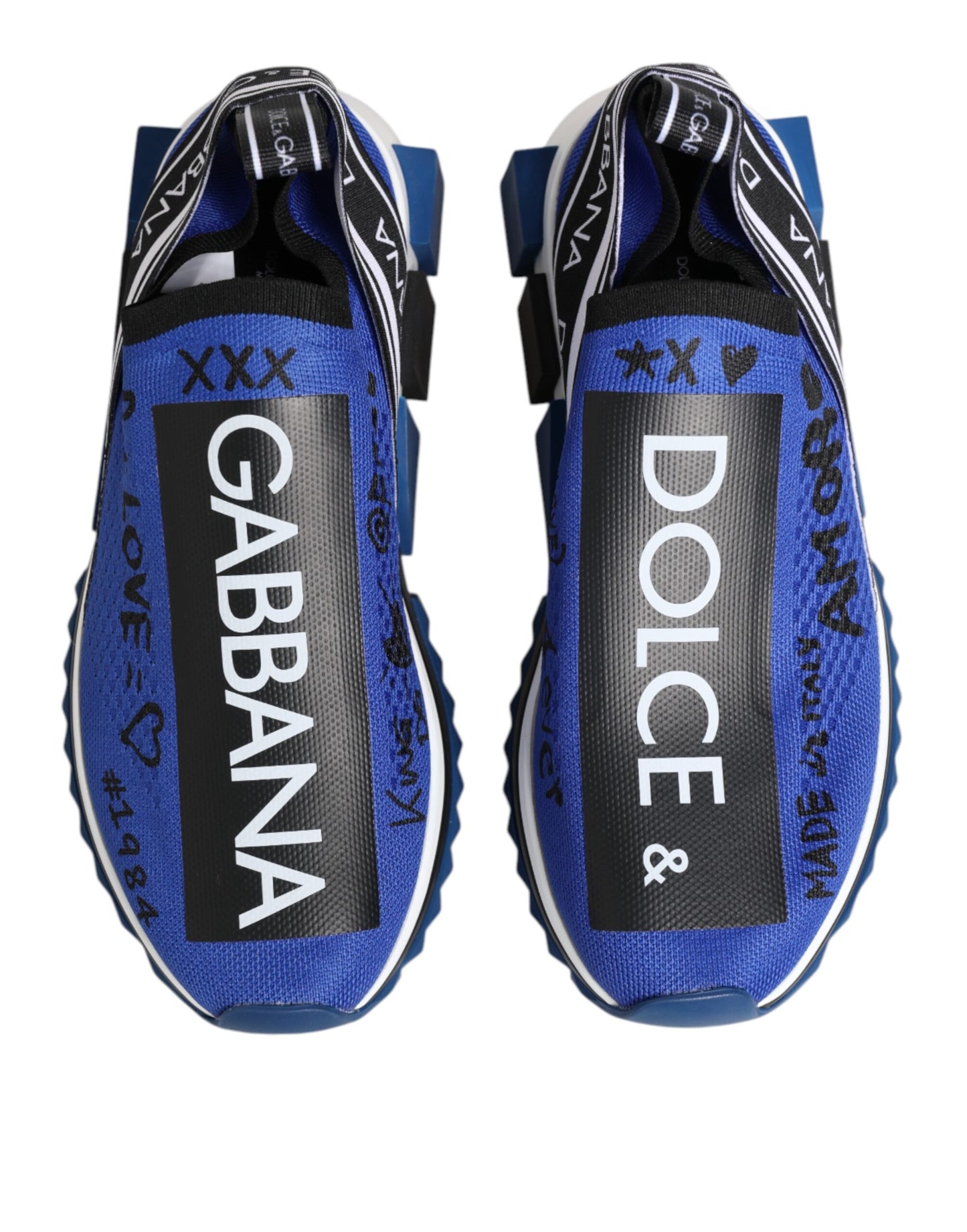 Blaue Logo Low Top Sorrento Sneakers Schuhe