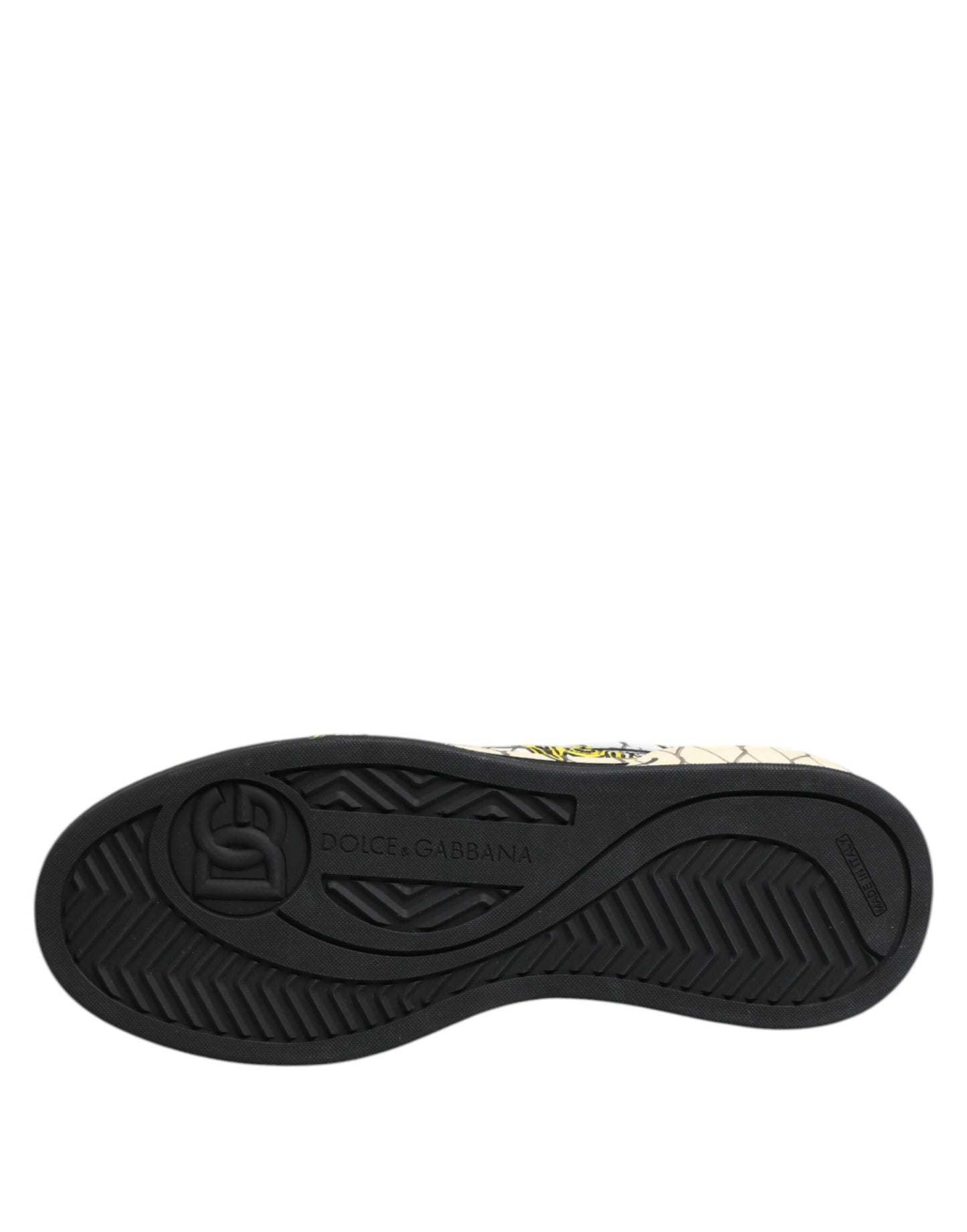 Weiße Low Top Herren Sneakers mit Logo-Print