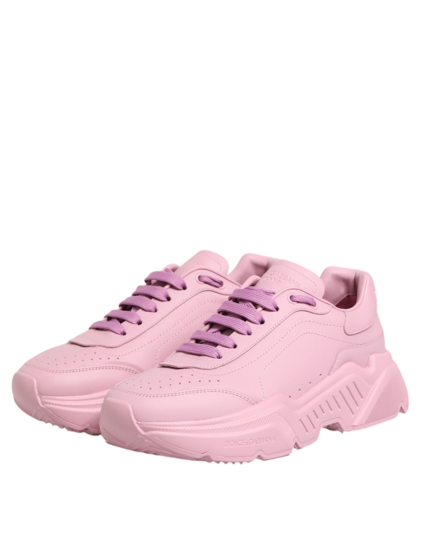 Rosa Leder Daymaster Low Top Sneakers Schuhe