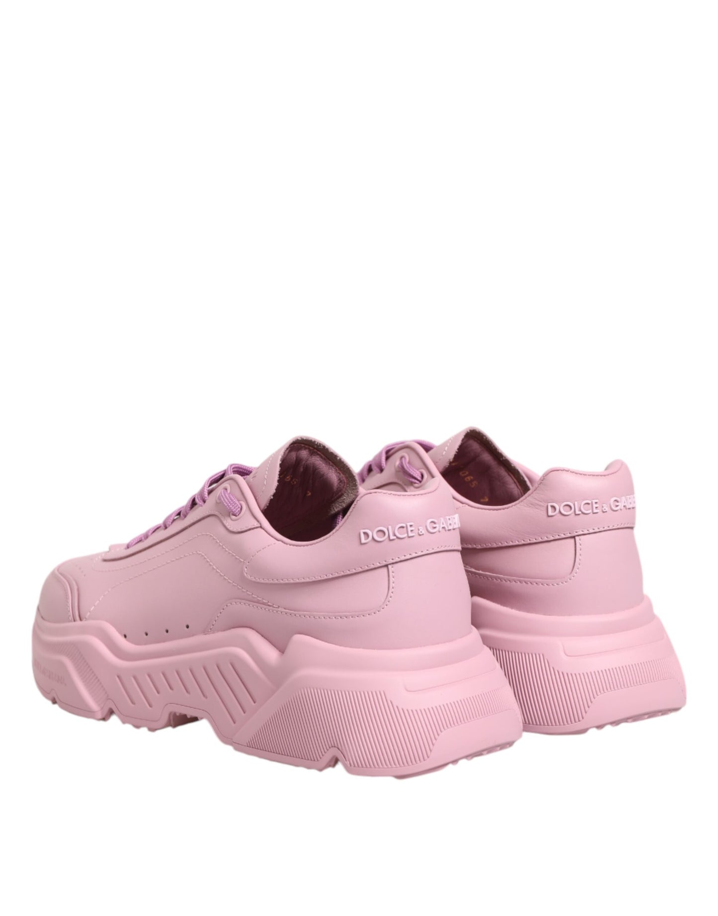 Rosa Leder Daymaster Low Top Sneakers Schuhe