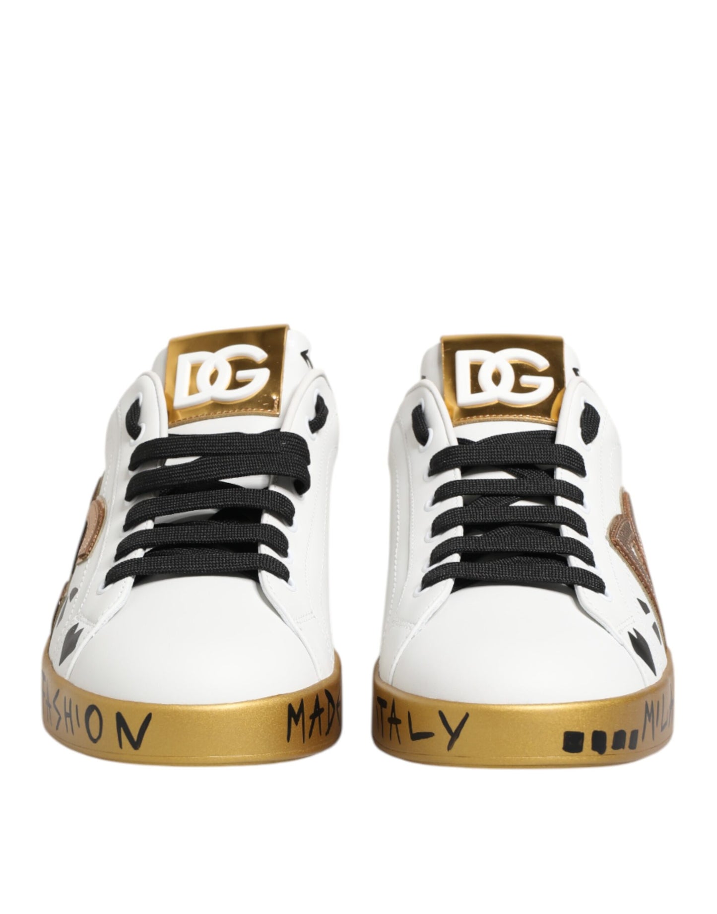 Weißgold Kristall Portofino Sneakers Schuhe