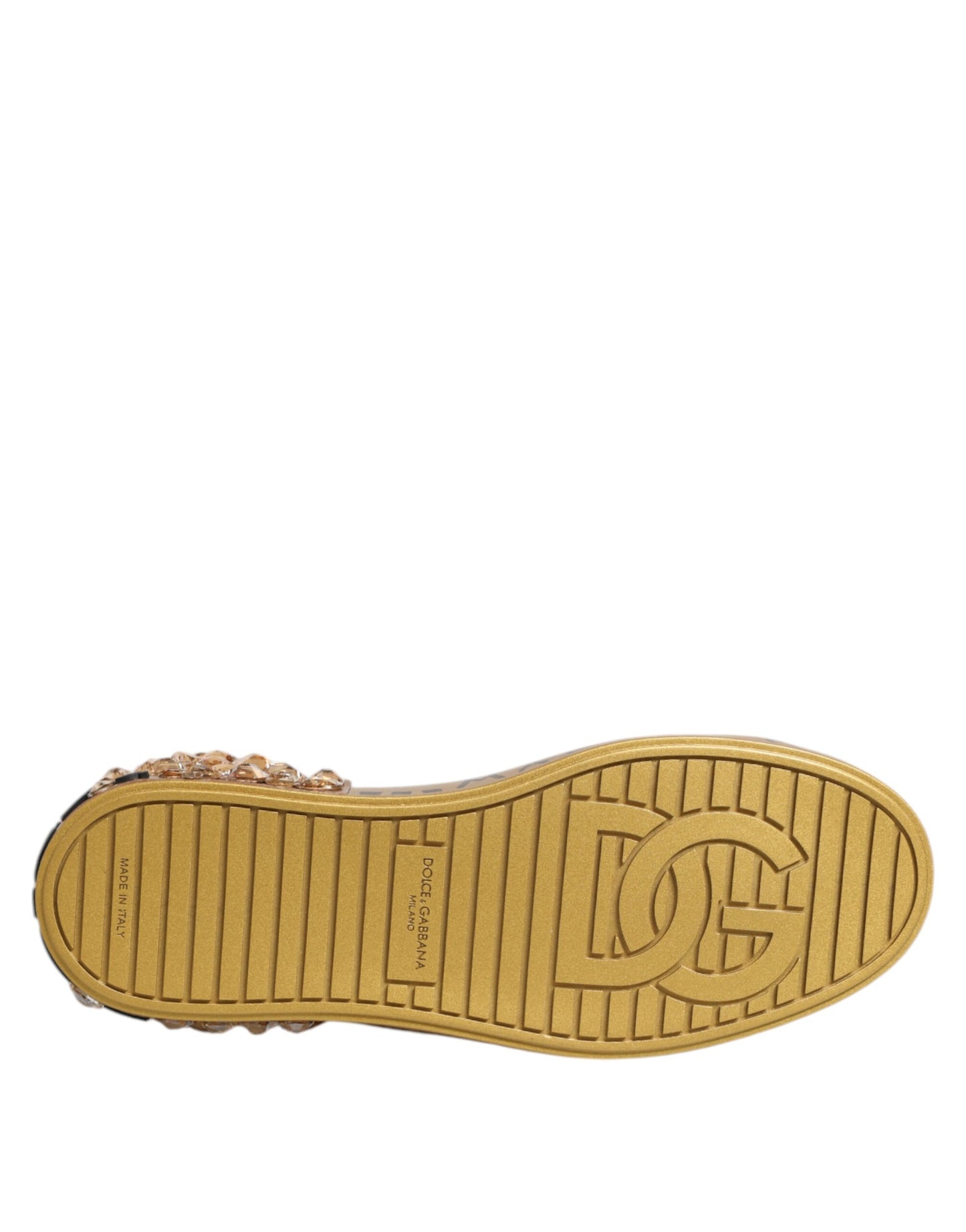 Weißgold Kristall Portofino Sneakers Schuhe