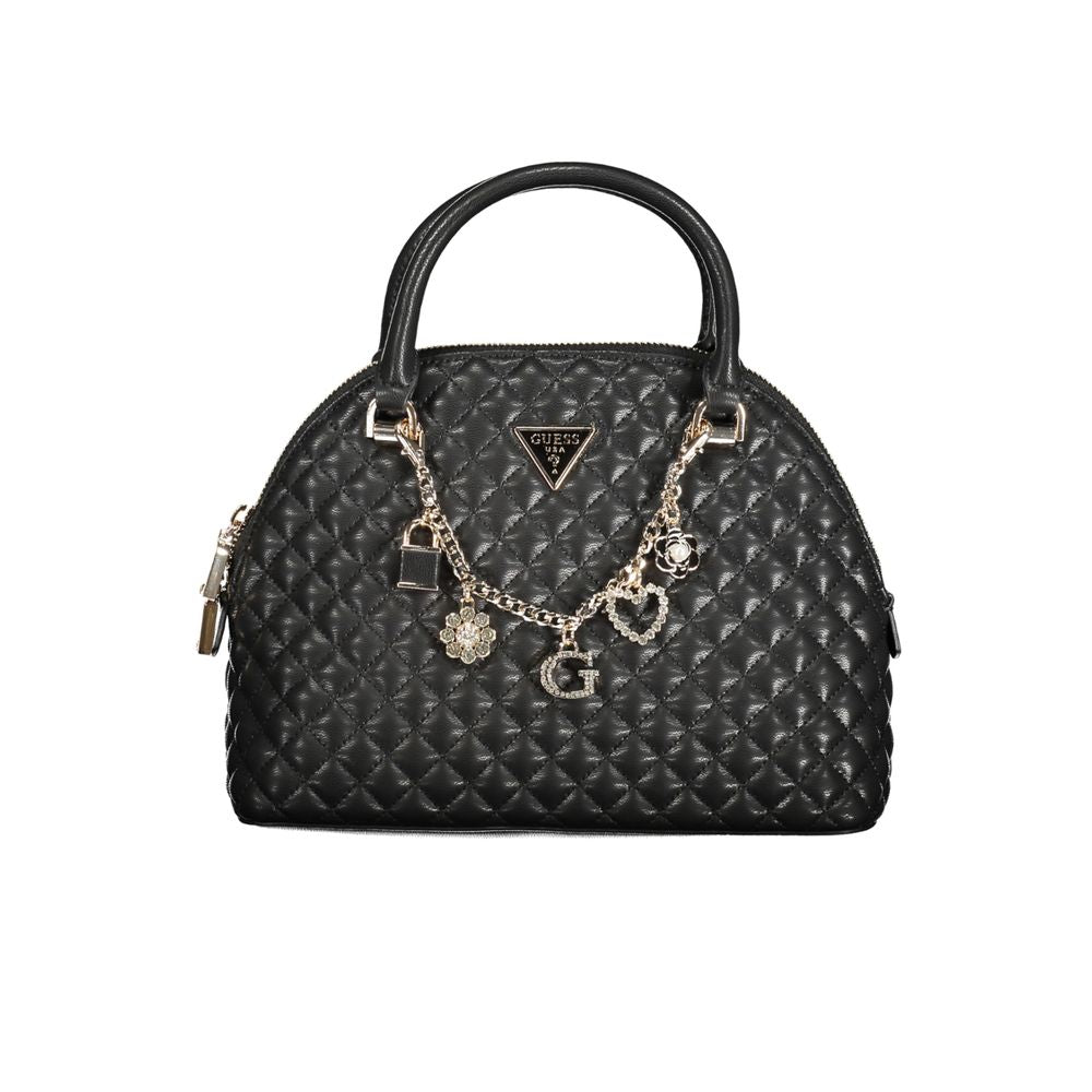Schwarze Polyethylen Damenhandtasche