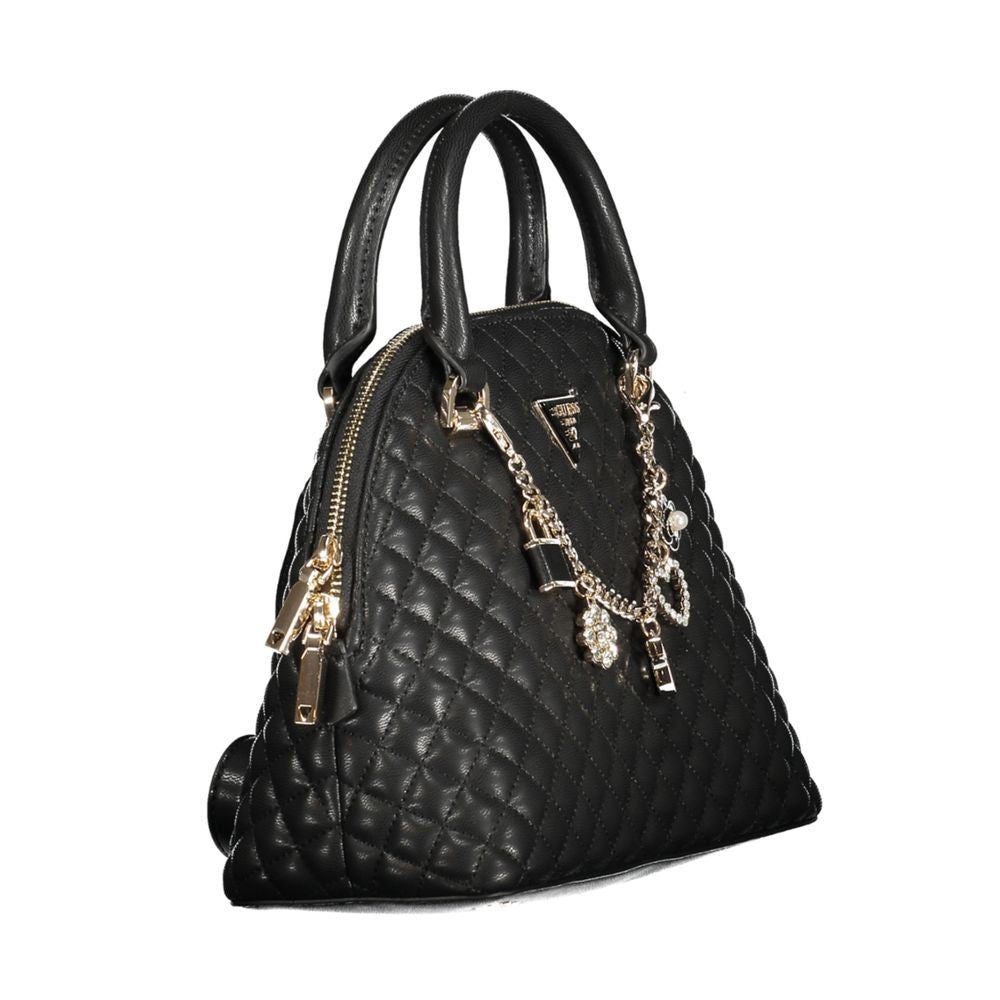 Schwarze Polyethylen Damenhandtasche
