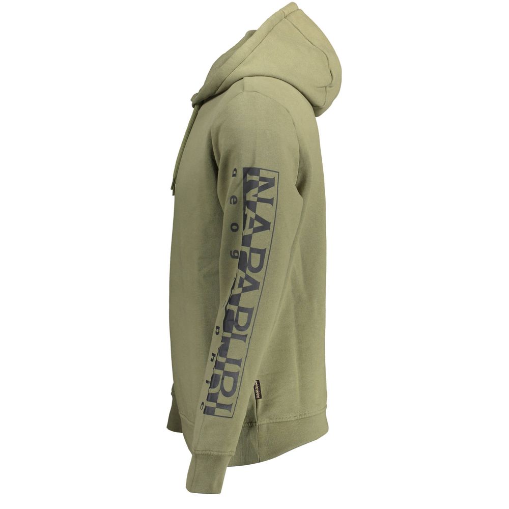 Grüner Baumwollpullover