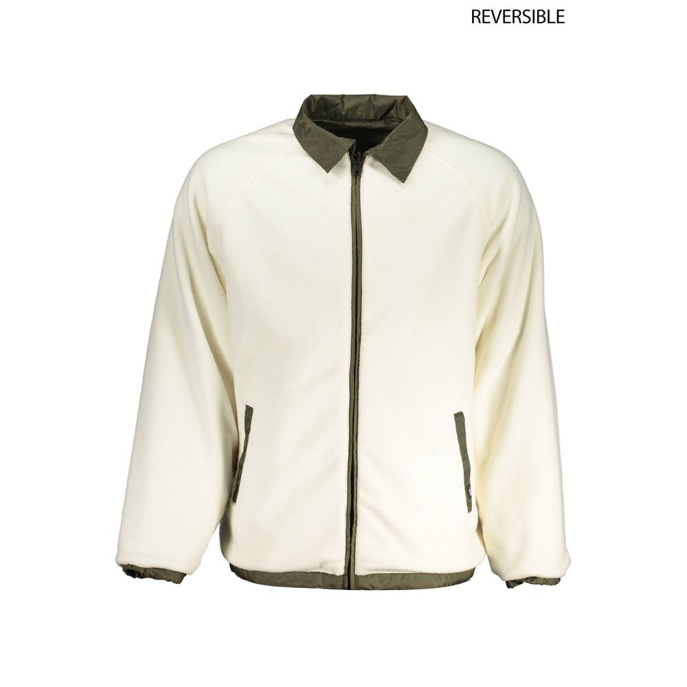 Grüne Nylonjacke