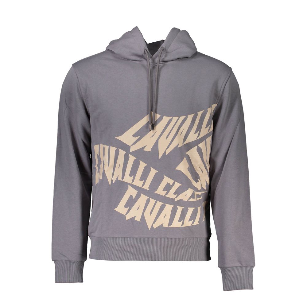 Grauer Baumwollpullover