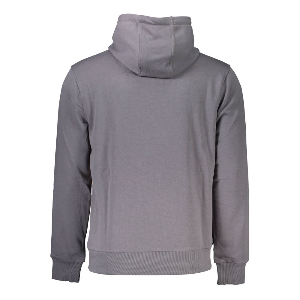 Grauer Baumwollpullover