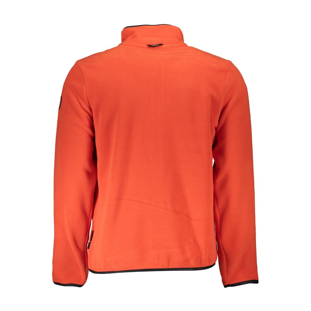 Roter Polyesterpullover