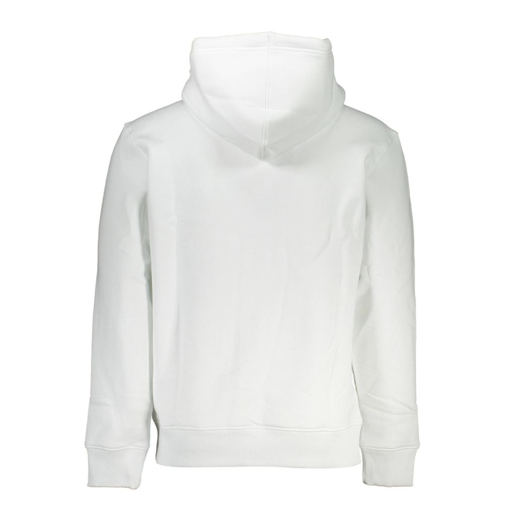 Weißer Baumwollpullover