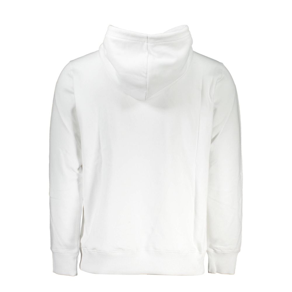 Weißer Baumwollpullover