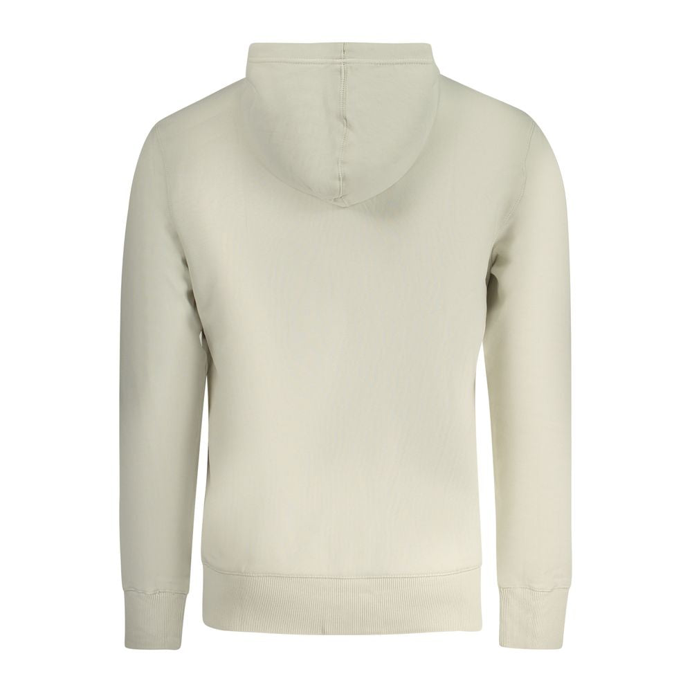 Beigefarbener Baumwollpullover