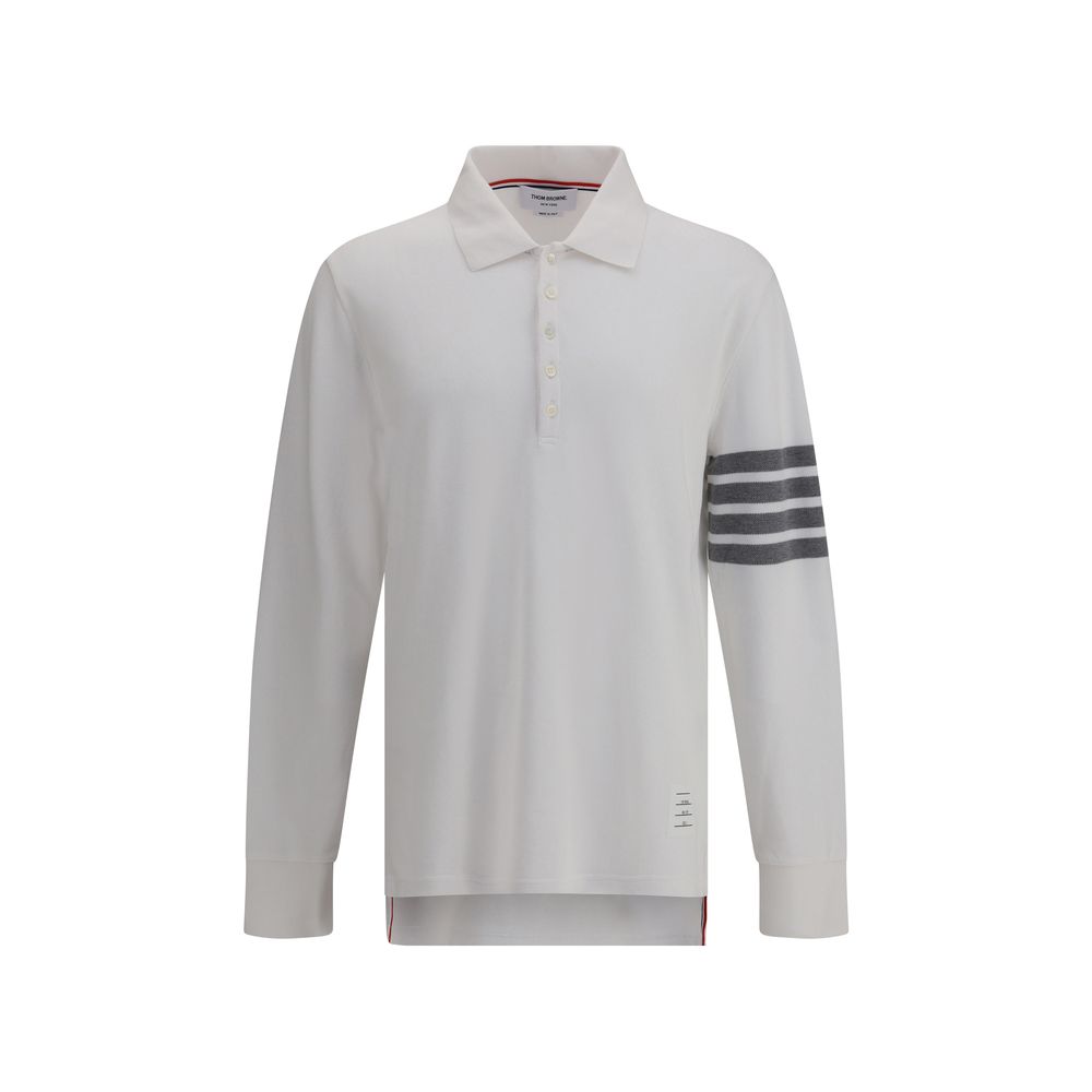 Langärmliger Polopullover