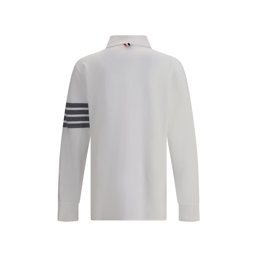 Langärmliger Polopullover