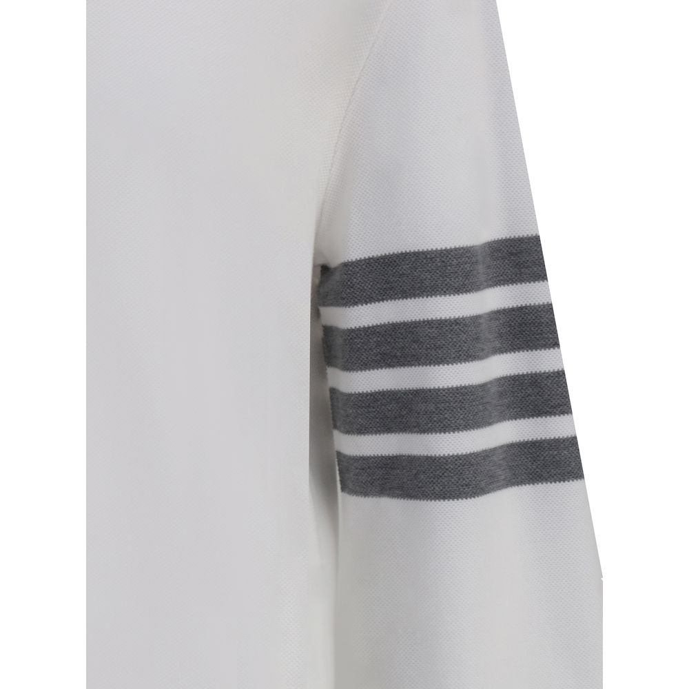 Langärmliger Polopullover