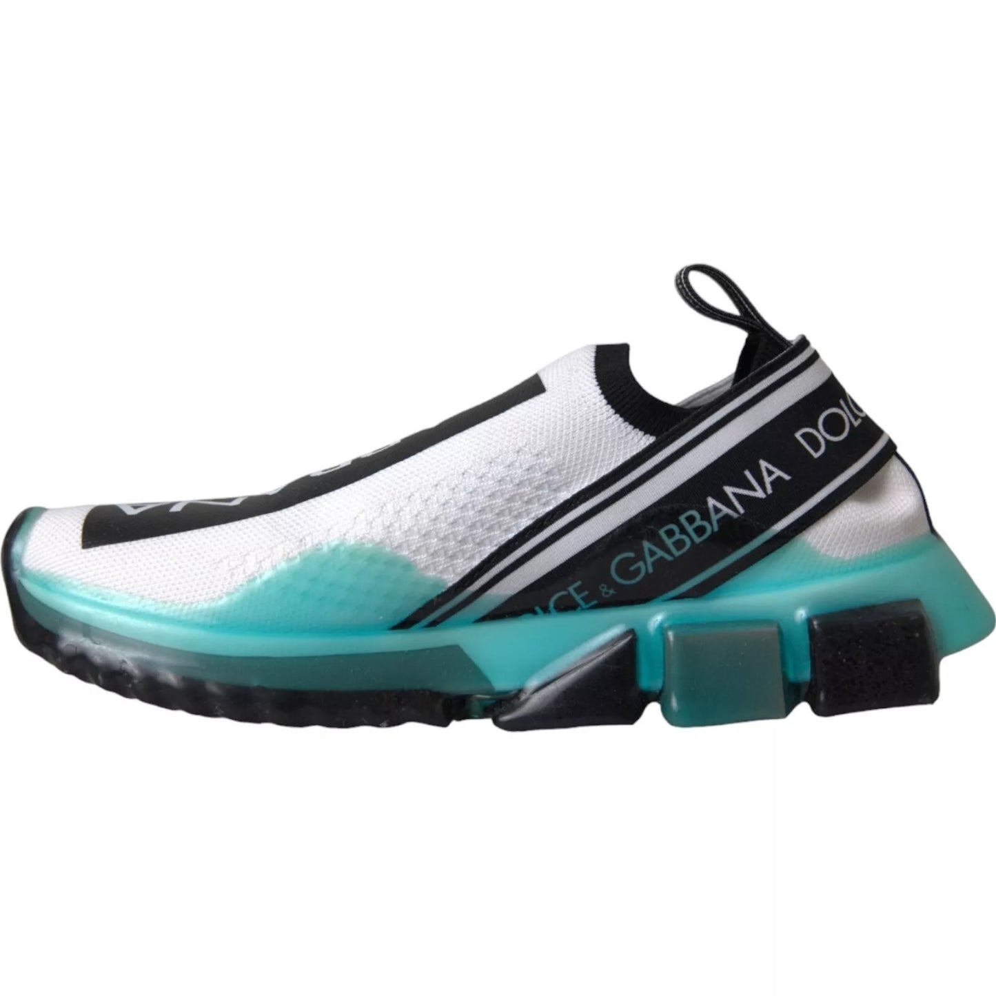 Slip-On-Sneaker „Sorrento“ in Schwarz, Weiß und Blau