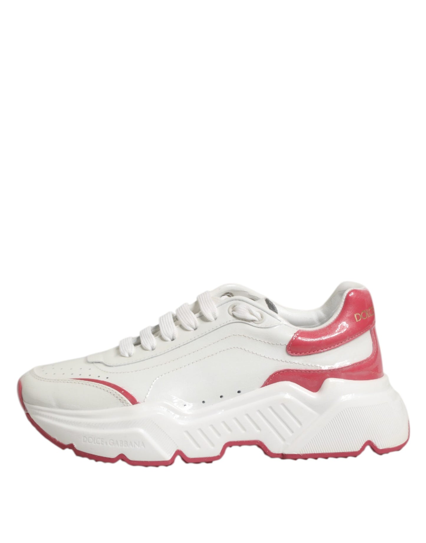Weiß Rosa Daymaster Low Top Sneakers Schuhe