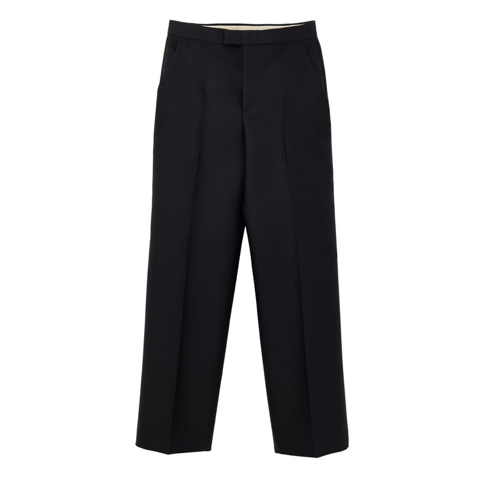 Schwarze Baumwolljeans