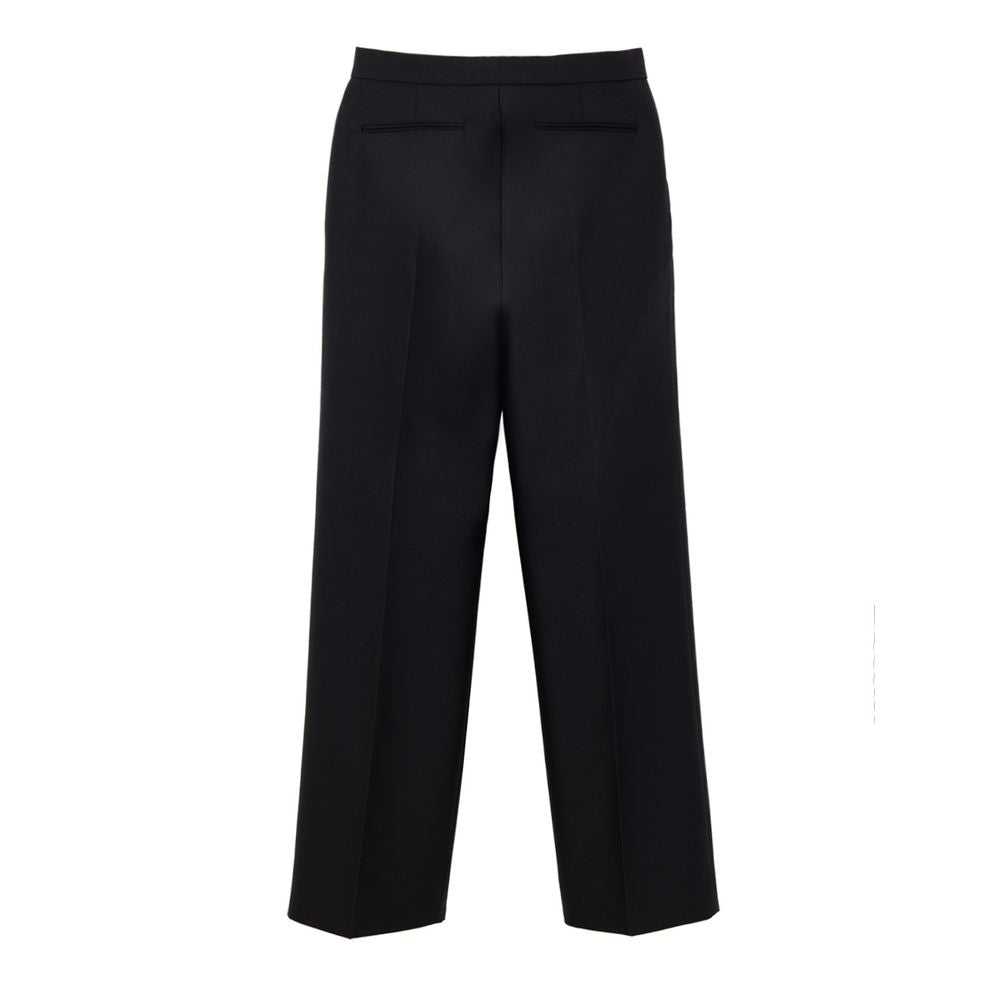 Schwarze Baumwolljeans