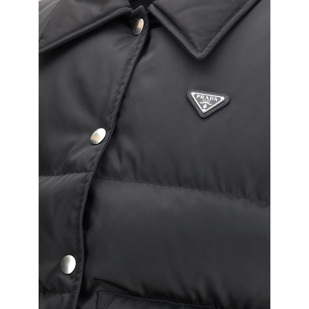 Gepolsterte Weste aus Re-Nylon