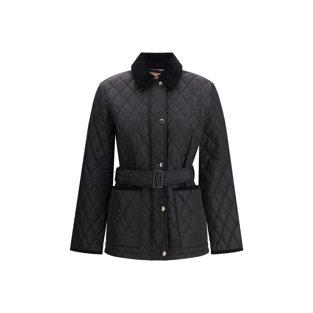Wattierte Nylonjacke