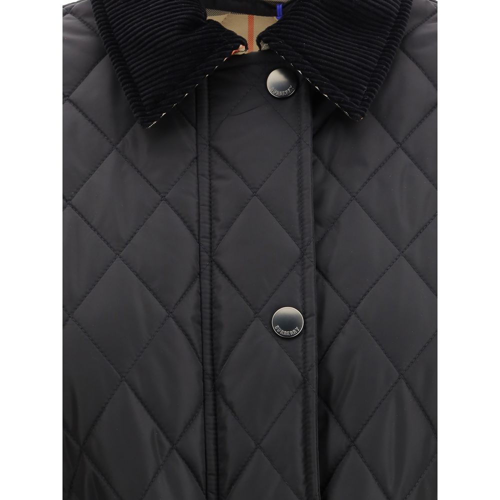 Wattierte Nylonjacke