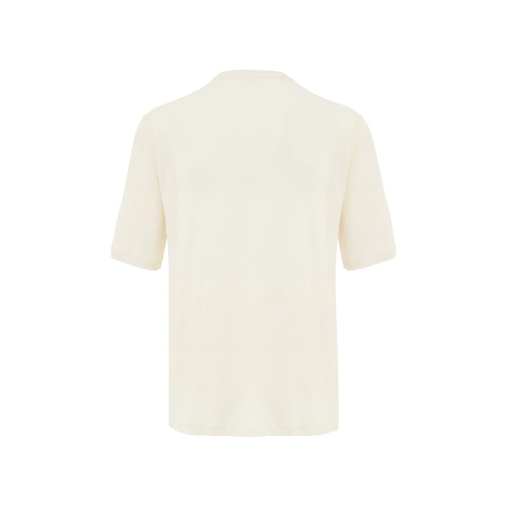 Beige Baumwolle Lang