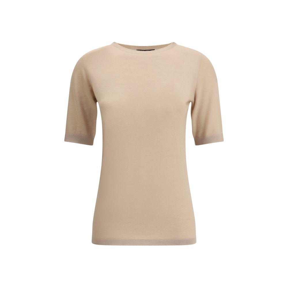 Langärmliger Kaschmirpullover