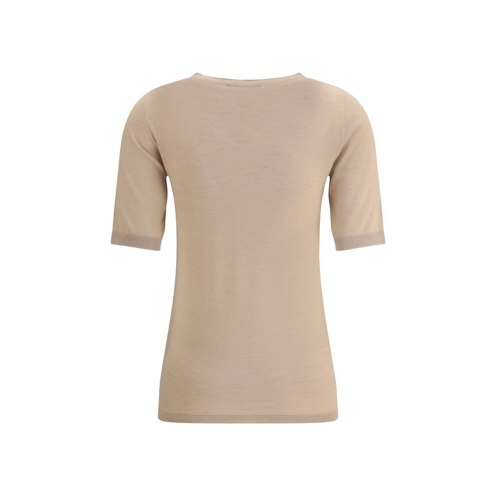 Langärmliger Kaschmirpullover