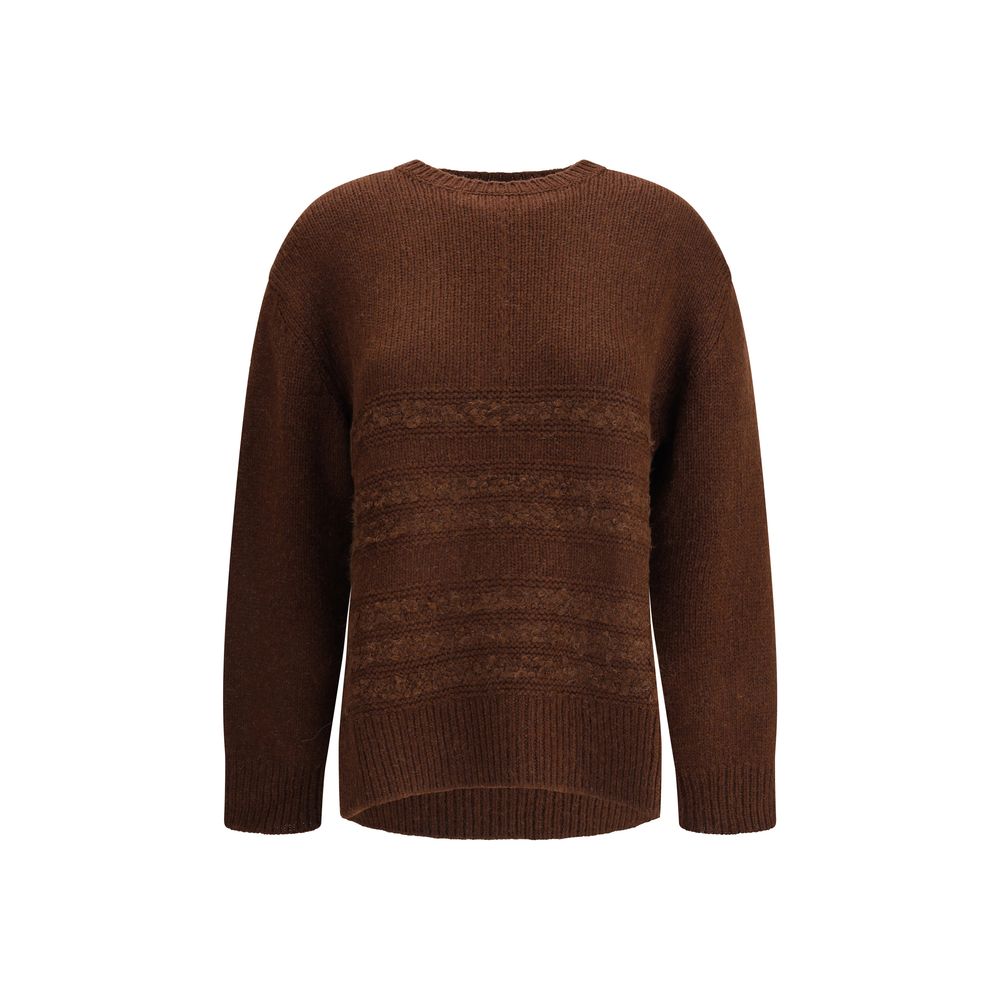 Kamelfarbener Pullover