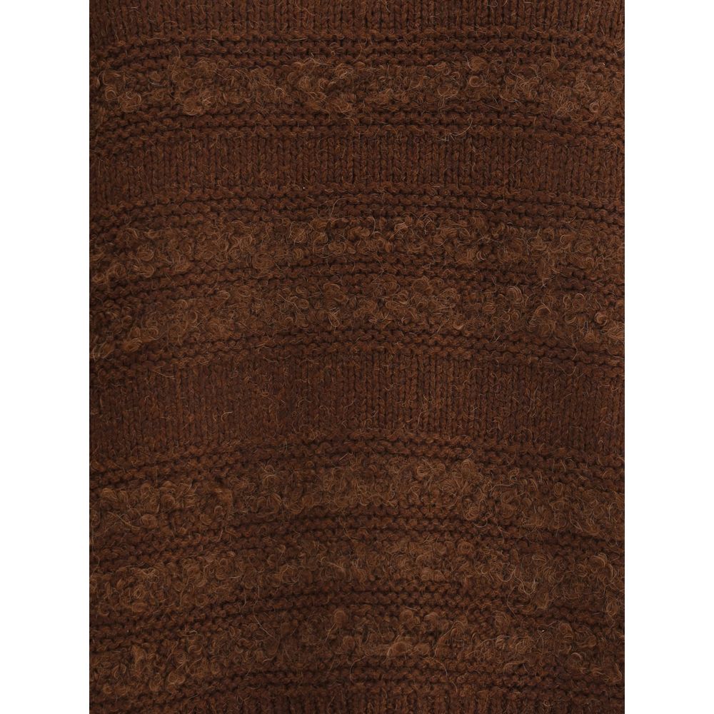 Kamelfarbener Pullover