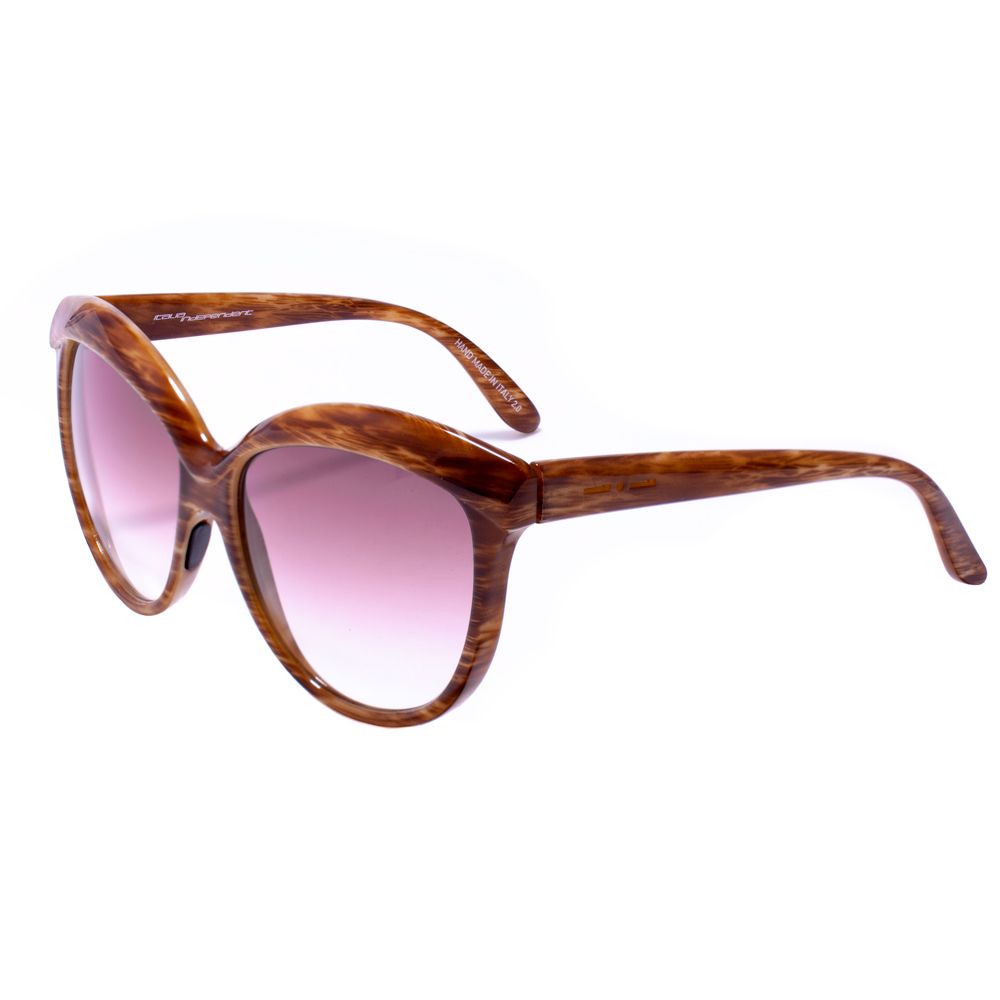 Braune Acetat-Sonnenbrille
