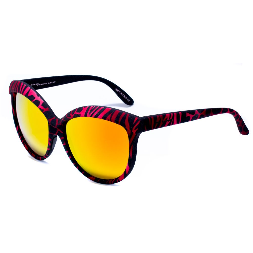 Rote Acetat-Sonnenbrille
