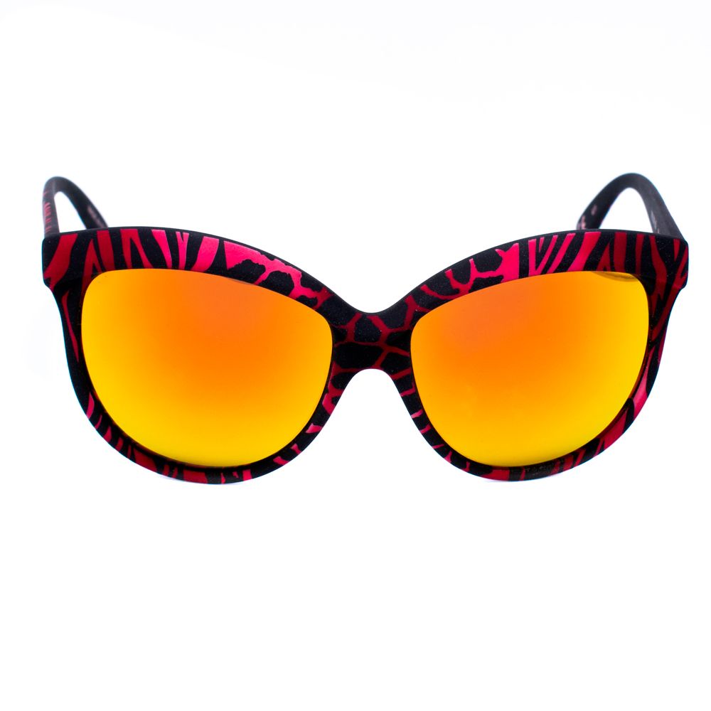 Rote Acetat-Sonnenbrille
