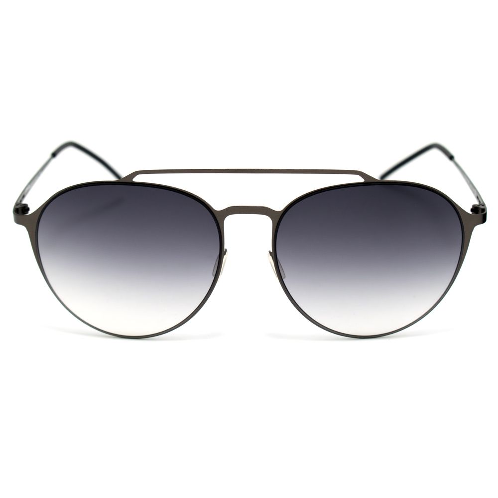 Graue Sonnenbrille aus Metall