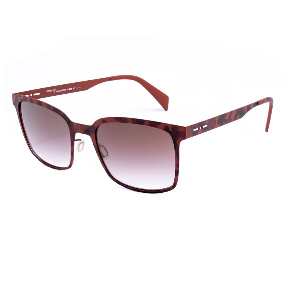 Braune Sonnenbrille aus Metall