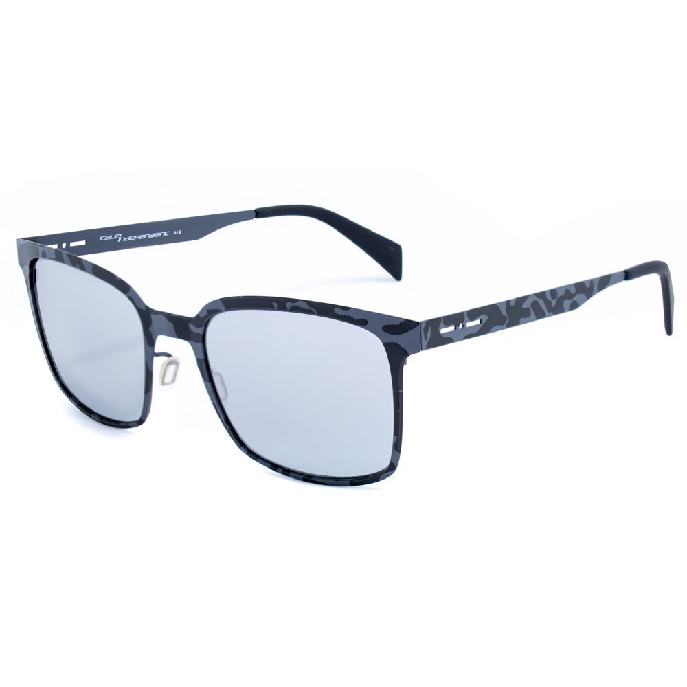 Graue Sonnenbrille aus Metall