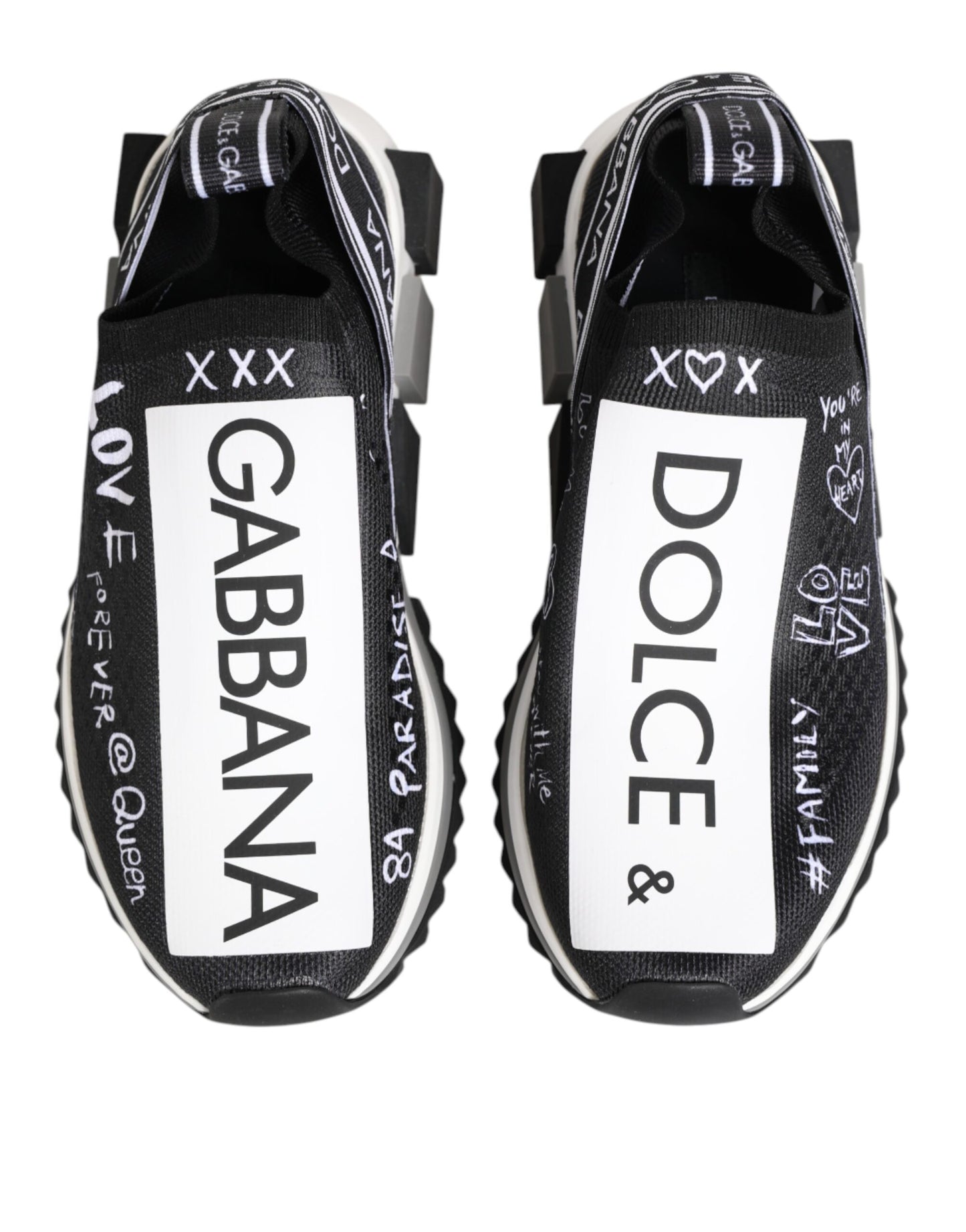 Schwarz Weiß Sorrento Low Top Sneakers Schuhe