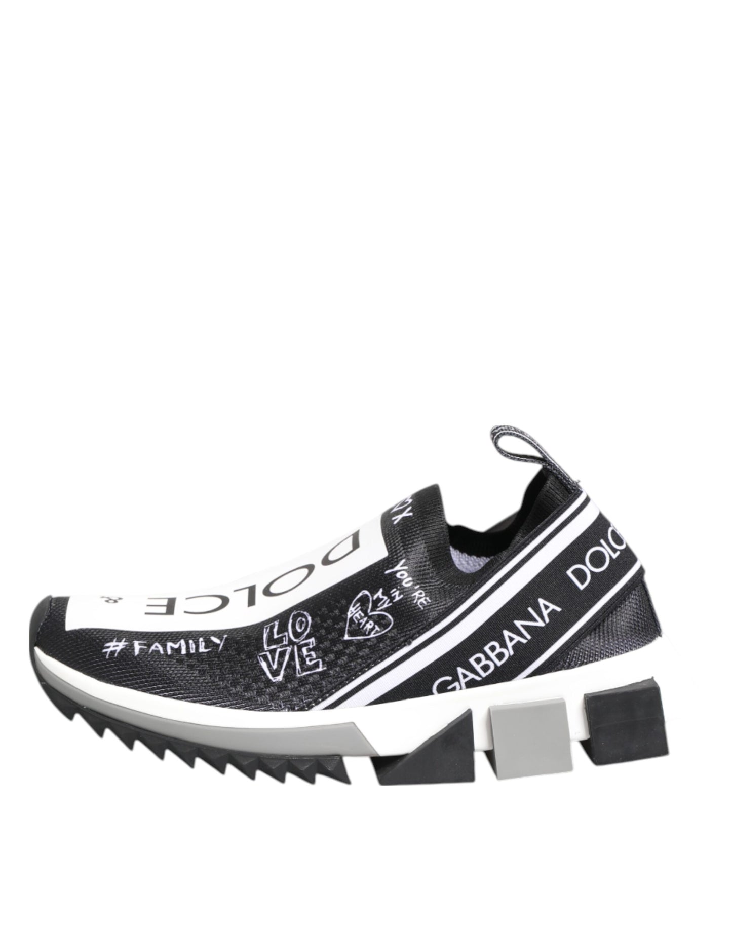 Schwarz Weiß Sorrento Low Top Sneakers Schuhe