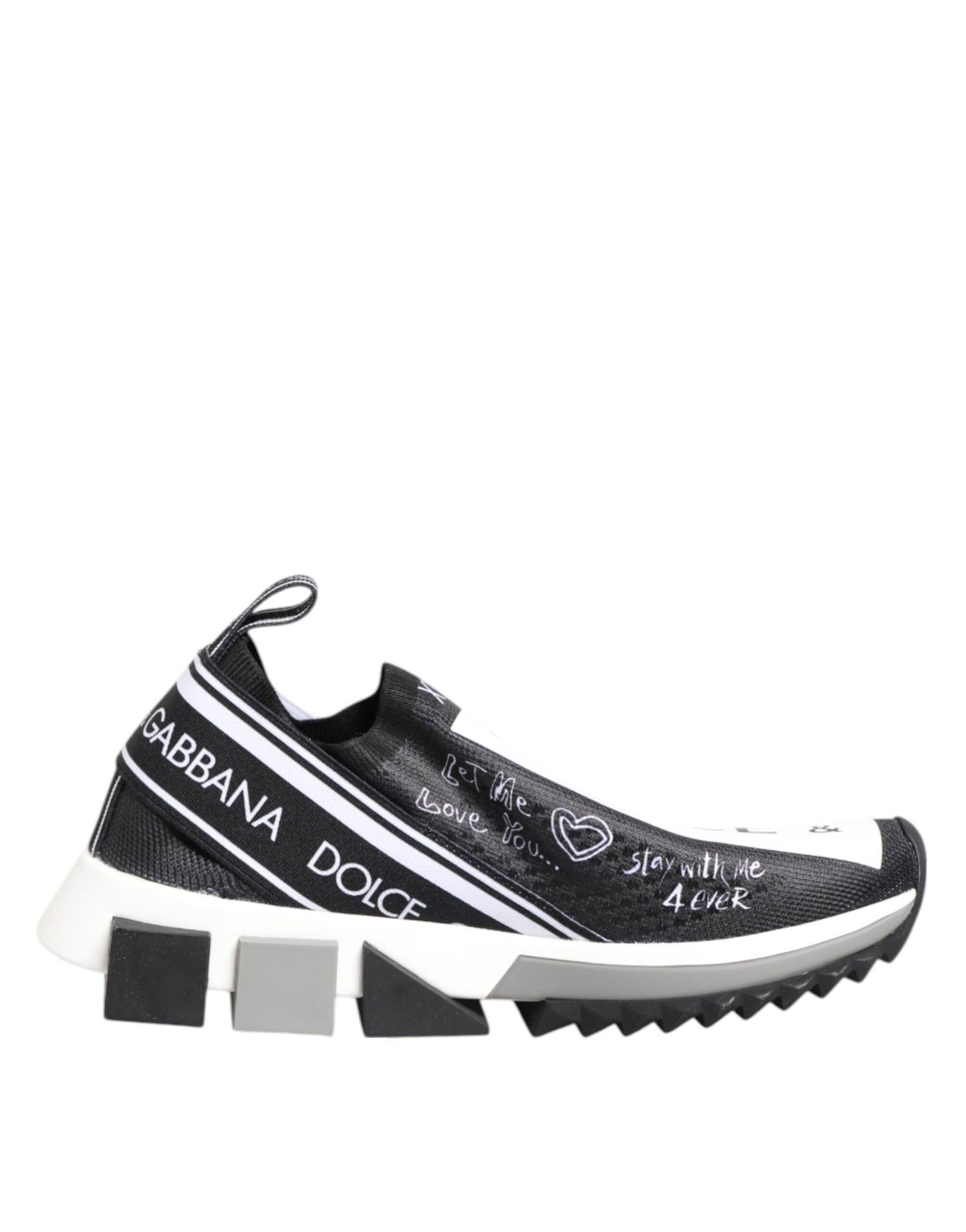 Schwarz Weiß Sorrento Low Top Sneakers Schuhe