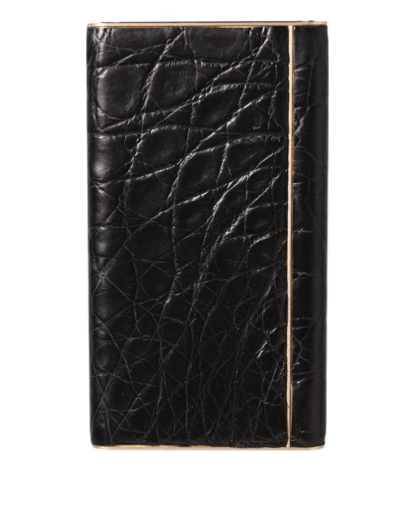 Schwarzes Leder Exotic Skin 3000mAh Power Bank Ladegerät USB
