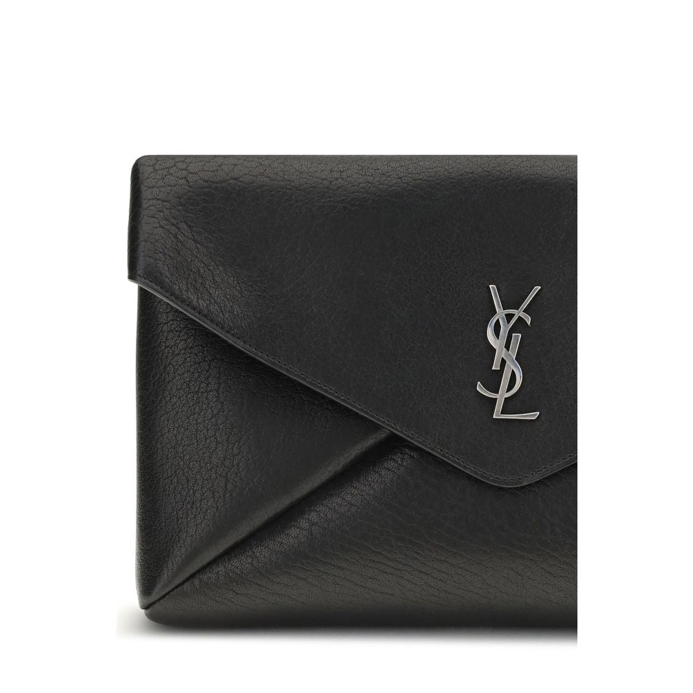 Große Cassandre-Clutch mit Umschlag