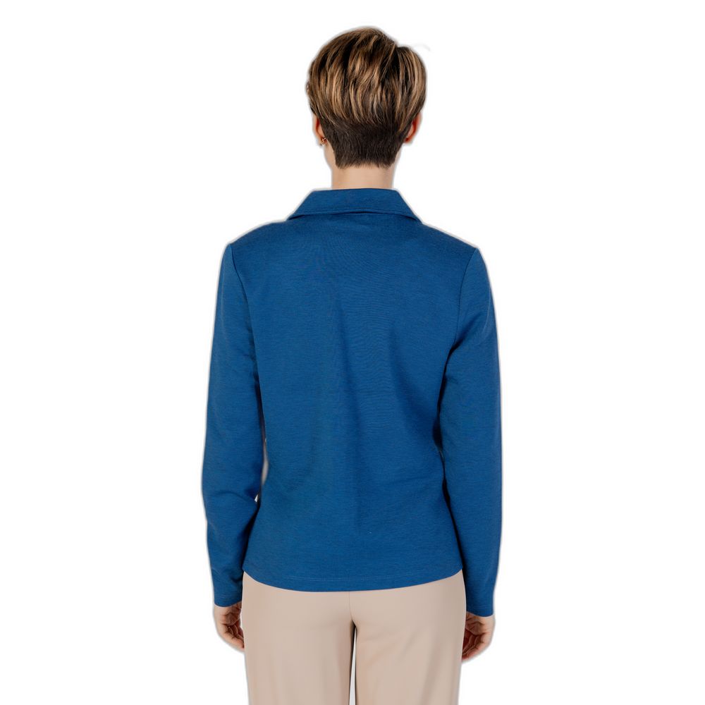 Blauer Polyester-Blazer